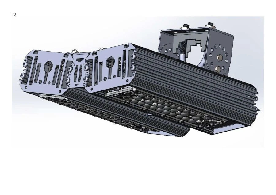 مصباح LED تصميم صناعي "MTM IoT" سلسلة كيوبيك 120 وحدتين