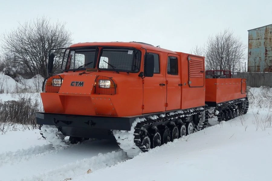 مركبة الثلج والوحل المسننة STM-7087 لنقل البضائع