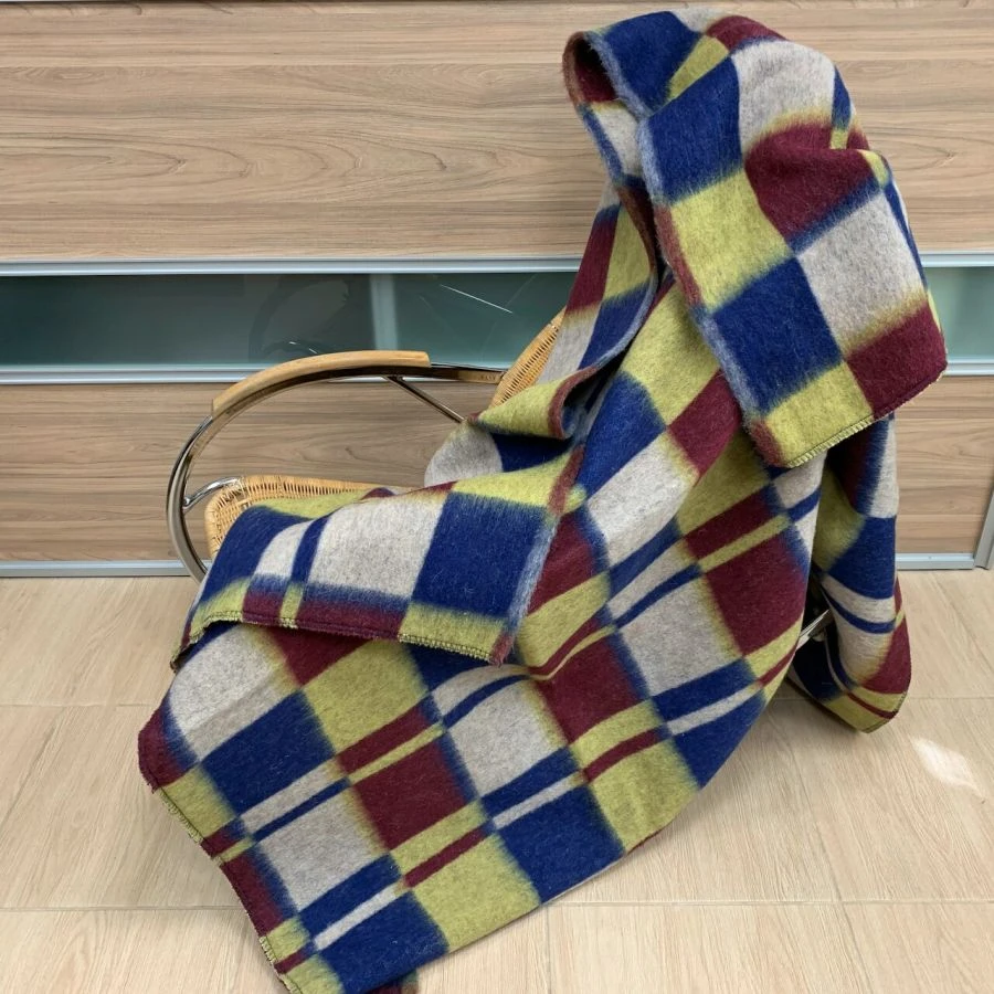 بطانية نصف صوف للبالغين، موديل OШ-400
