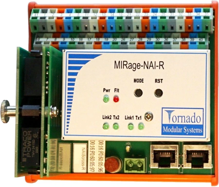 جهاز الإدخال التناظري مع 8 إشارات تيار عالمية، MIRage-NAI-R-A