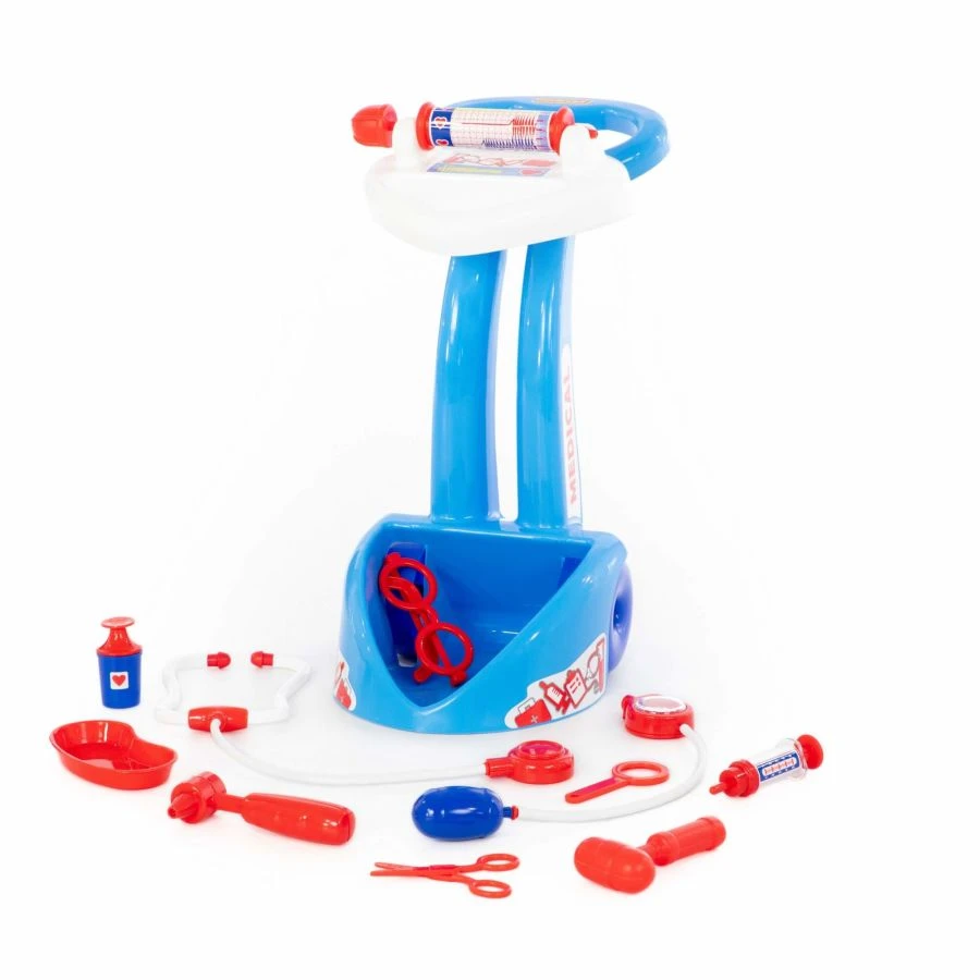 Children's Doctor Playset with 10 Pieces for Imaginative Role Play" Model 68613