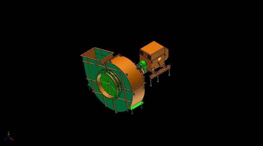 Centrifugal Air Blower VDN-K for Boiler Systems
