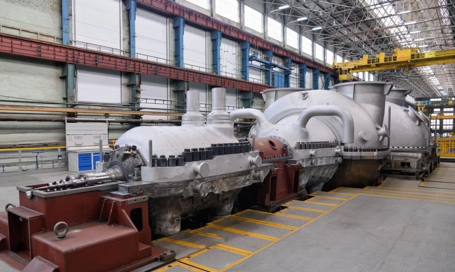 TP-124-12.8-NG Steam Turbine - Three-Cylinder Power Generator
