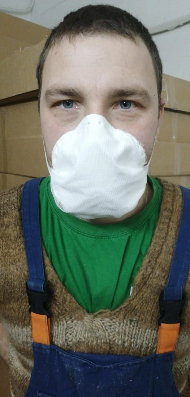 Respirator "ShB-1-200" FFP3 NR D (FP) for Dust and Aerosols