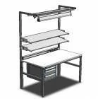 Wooden Mechanic Table for Assembly and Electrical Work