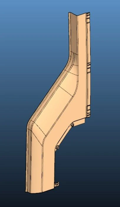 غطاء القسم الأيمن ب 6299-401П-6001023