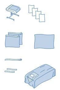 Sterile Disposable Surgical Linen Set "ZDRAVMEDTECH" TU 9398-003-38957094-2005