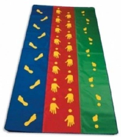 Colorful Hand and Foot Mats for Kids - Educational Play Area