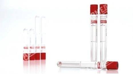 أنبوب جمع الدم بالفراغ للدم الوريدي "زdravmedtech" مع منشط التجلط، 16x100 مم