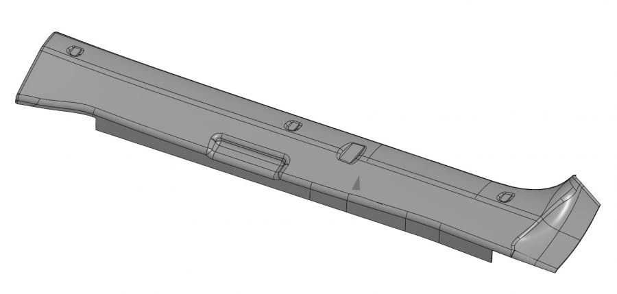 Left Front Column Cover 5299-372-5305040-20