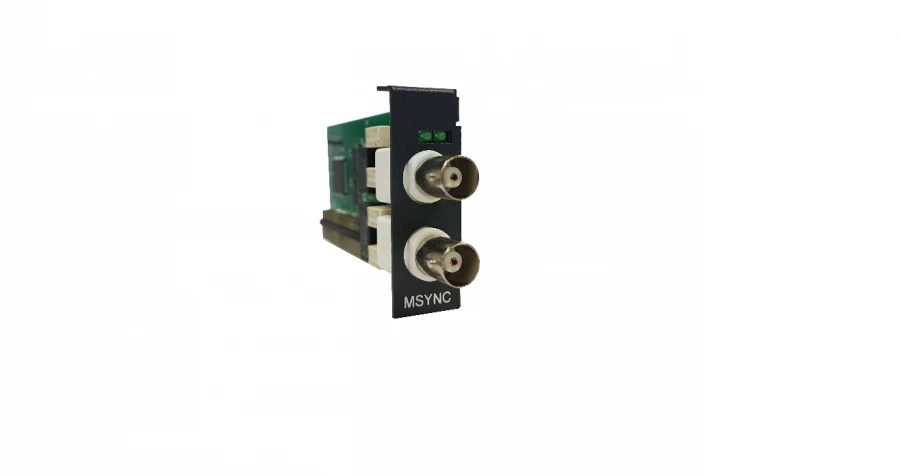 Frequency Synchronization Module MSYNC 75 (Dual Port 2.048 MHz 75 Ohm)