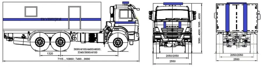 Special Purpose Vehicles for Operational Equipment - Model 1714-0000010-KL1