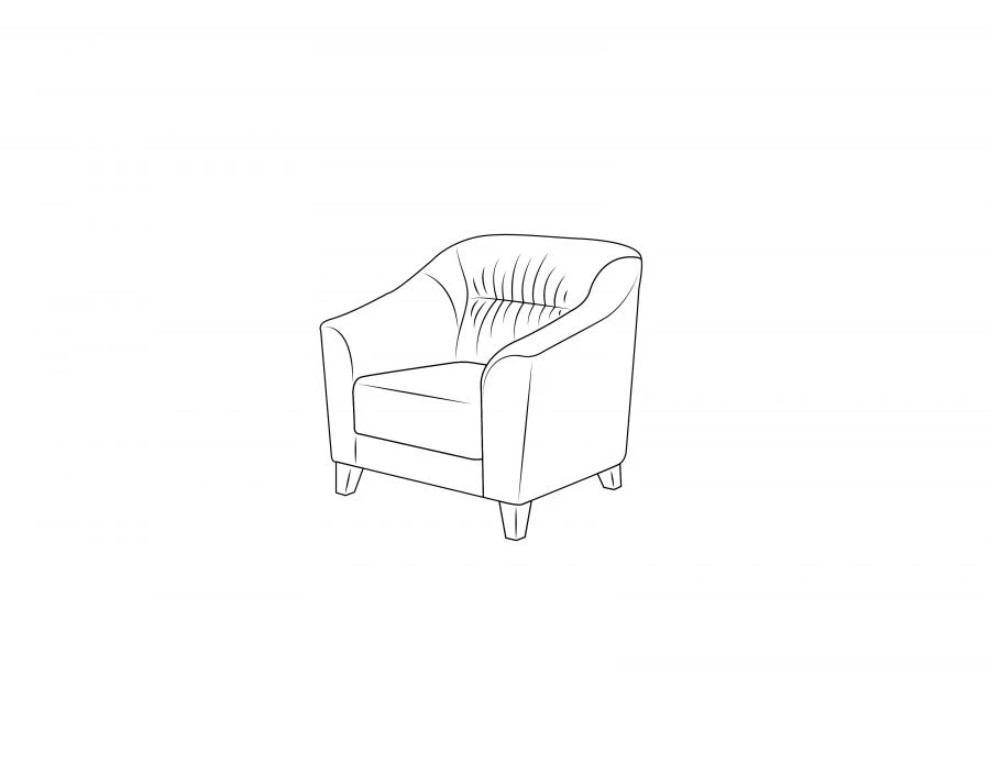 Sherlock Chair for Public Spaces
