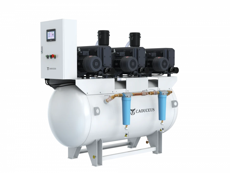 محطة فراغ خالية من الزيت CADUCEUS VAC 3/360 D