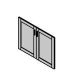 أبواب MDF المنخفضة لمكتب - مجموعة "On Top