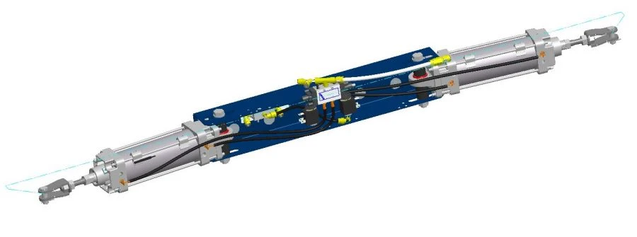 Pneumatic Door Actuator for Vehicles 40N3R63/116T1B096A