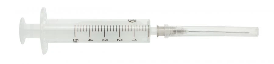 Sterile Single-Use Injection Syringe 5A "Luer" with 0.7 x 40 mm Needle