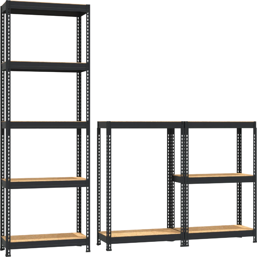 Metal Office Shelf MZ-PROFIL, 1800x750x350MM
