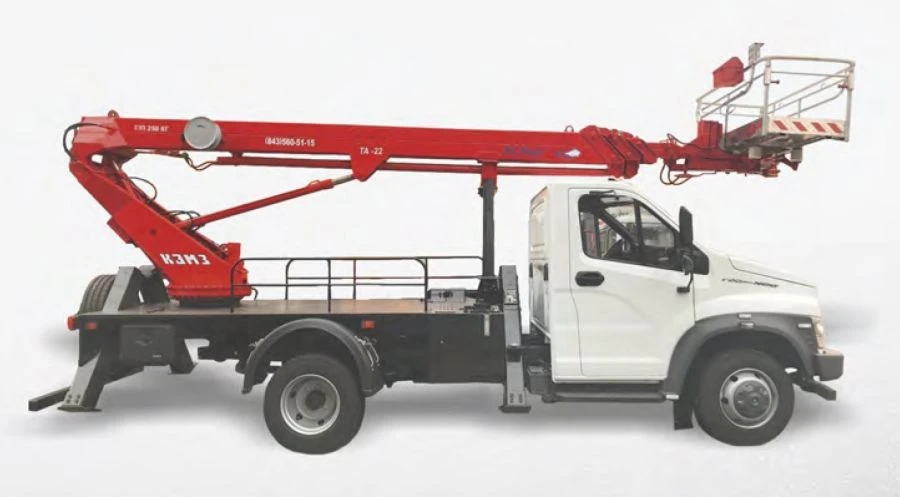 منصة العمل الهوائية TA-22 على شاسيه GAZ-C41R11 وGAZ-C41R31