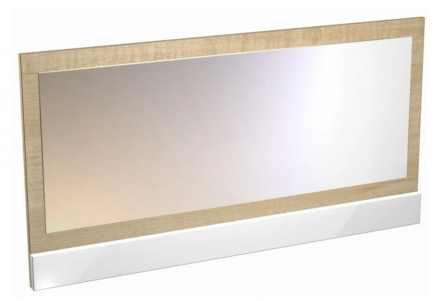 Rectangular Wall Mirror Panel with Wooden Frame, Art. 50712