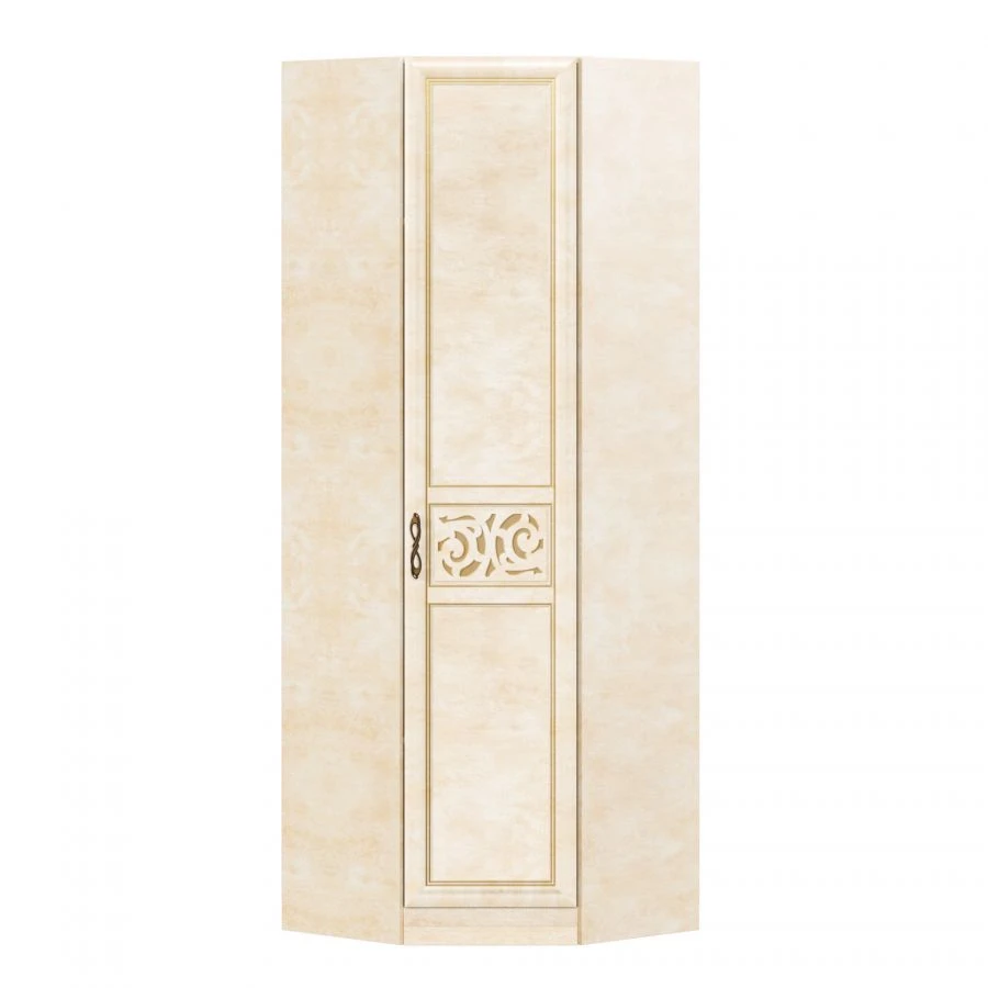 Alexandria LD.510140.000 Corner Cabinet 45 (Leather Lento/Rustica)