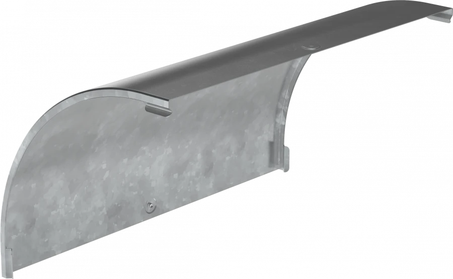 90-Degree Rotation Cover for Cables, Type B20, 500mm, CPV41D-0-90-500-08-HDZ