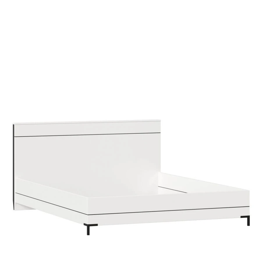 سرير نورد LD.677120.000 1600 (أبيض/أسود M)