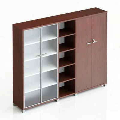 Wooden Office Cabinets for Clothing, Documents, and Books