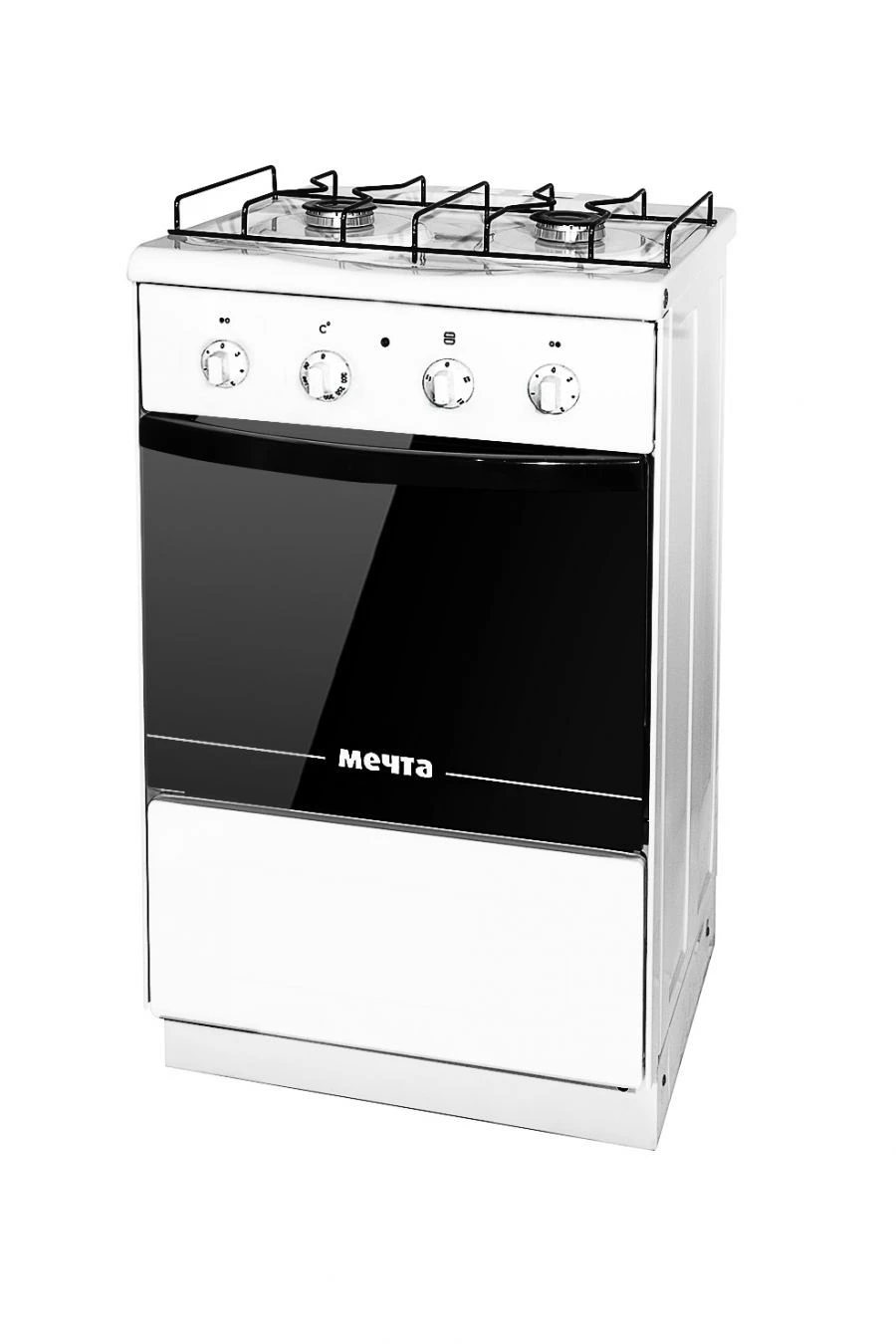 موقد غاز وكهرباء ثابت ذو شعلتين TM "ميشتا 251-01GE