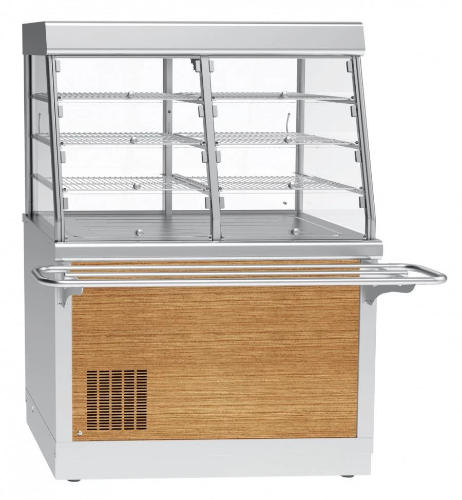 High-Temperature Refrigerated Display Counter with Neutral Cabinet PVV(N)-70H-C-02-NS (Catering)