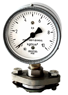 مقياس ضغط مقاوم للاهتزاز MTP-100/1-VUM