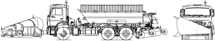 آلة تنظيف الطرق المدمجة DMC-80F
