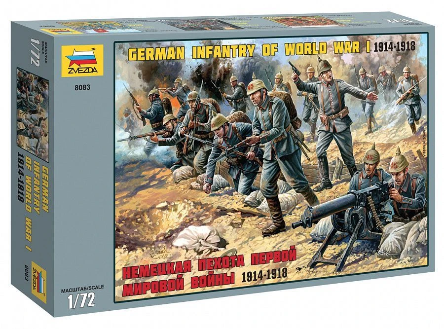 World War I German Infantry Model Kit 1914-1918