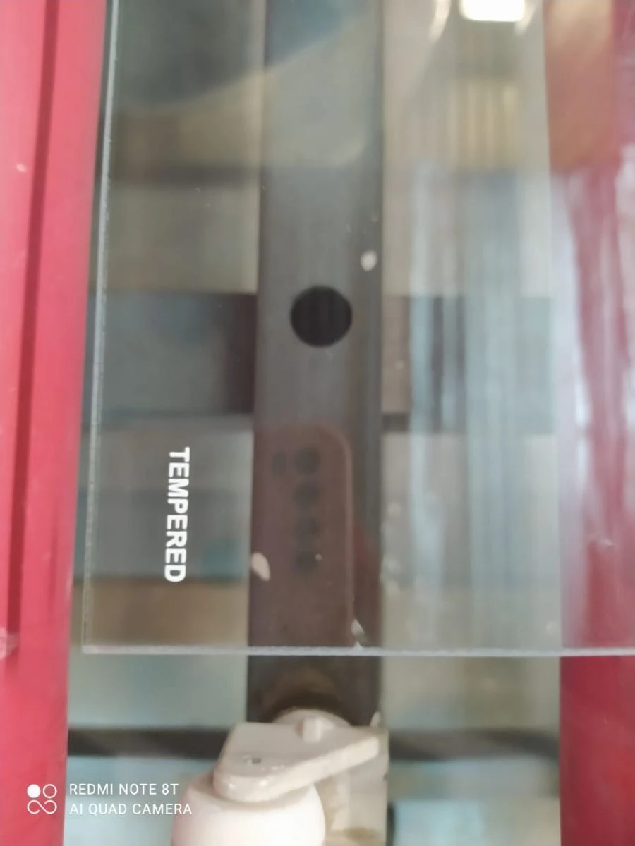 زجاج مقسى نموذج M0 بمختلف السماكات