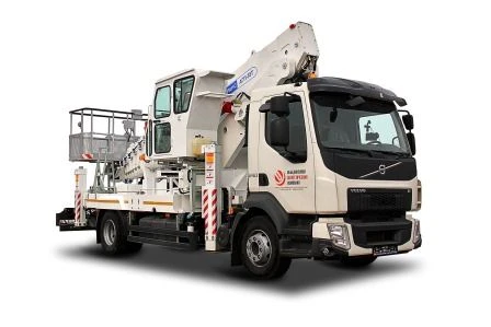منصة العمل الجوية التلسكوبية AHP-35T VOLVO 33م 400كغ