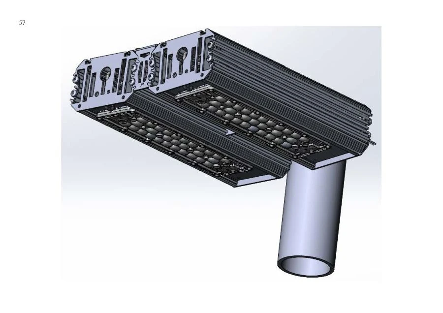 ضوء LED تصميم صناعي "MTM IoT" سلسلة كويبيك 100 وحدتين