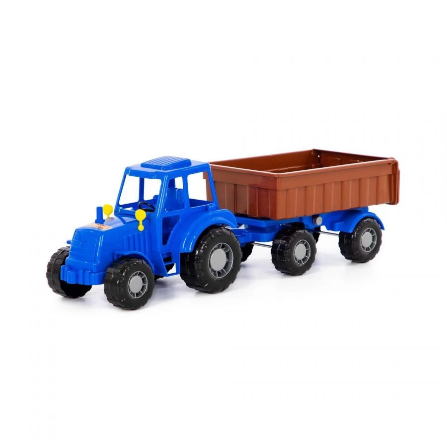 Blue Altai Tractor with Trailer No.1 (Mesh) - Model 84750