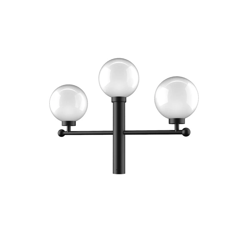 مصباح LED خارجي لشارع L970 B250 H700 قاعدة E27 (3 قطع)