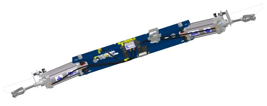 مشغل الأبواب الهوائية للمركبات 40N3R63/116T1B112