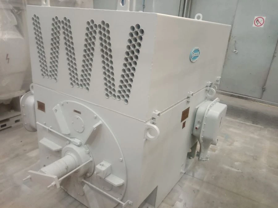 محرك كهربائي غير متزامن ثلاثي الطور 2ADO1 500-6000-6U1M لمحطة بريمورسك غريس - الوحدة رقم 3