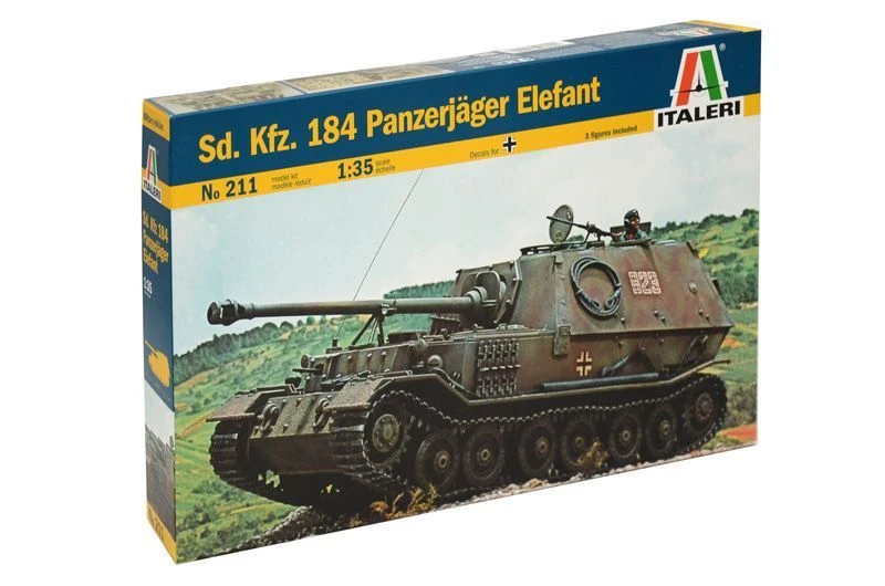 نموذج تجميع دبابة Sd. Kfz.184 PanzerJager Elefant