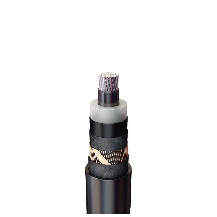 Aluminum Power Cable with Cross-Linked Polyethylene Insulation, PE Sheath