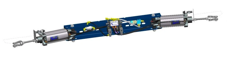 Pneumatic Door Actuator for Vehicles 40N3R63/116T1B156