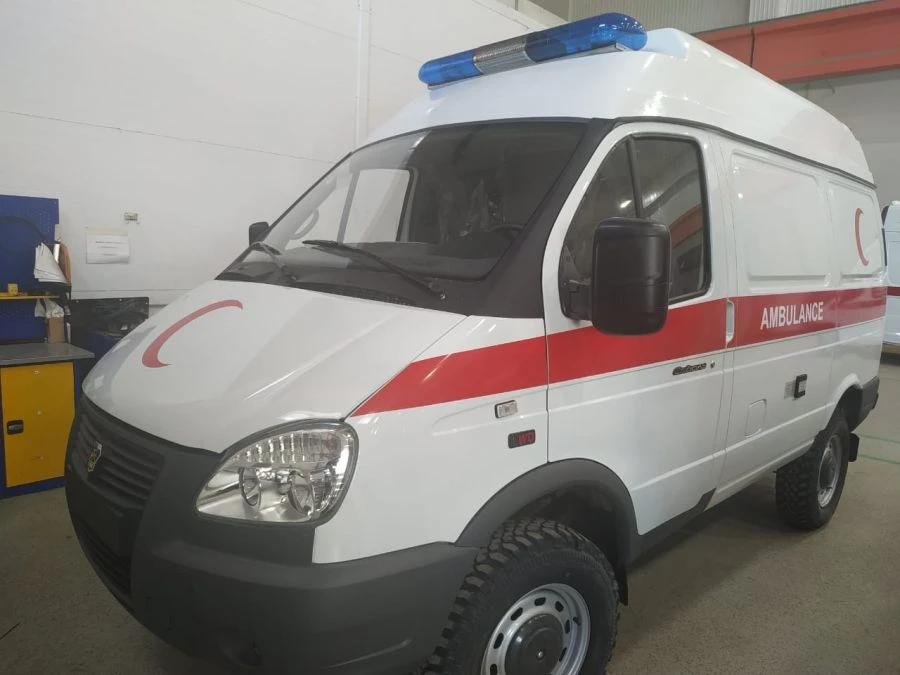 سيارة الإسعاف الطبية من الفئة ب IAС-1767BB على قاعدة مركبة GAZ 3302