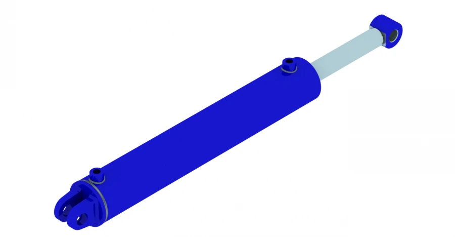 Hydraulic Cylinder 1260.00.00.00 (100x50-585 mm), 16 MPa