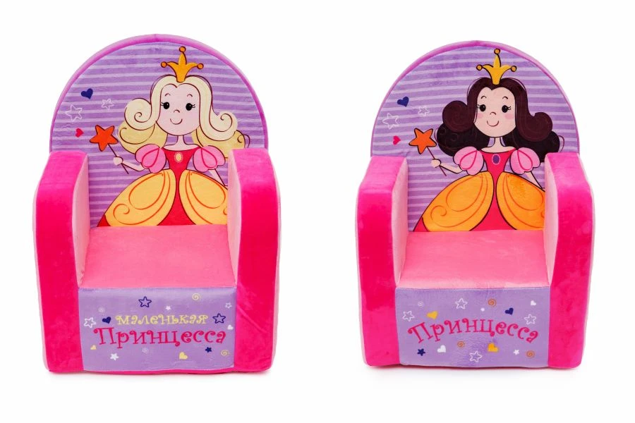 Soft Stuffed Toy Play Chair "Princess Chair" 53cm
