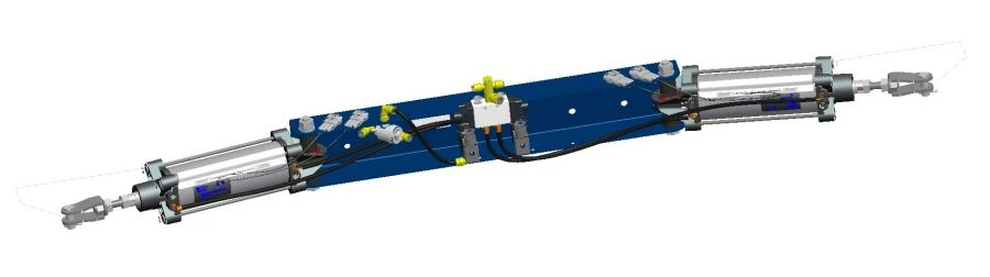 Pneumatic Door Actuator for Vehicles 40M3R63/116T1B030