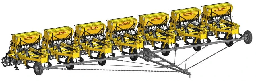 Modular Seed Drill and Cultivator Complex KSKP-2.1x7