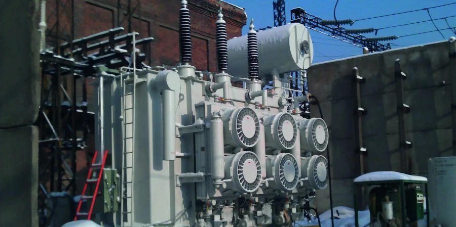 محول ثلاثي الطور مملوء بالزيت مزدوج الملف TRDP-12500/35J