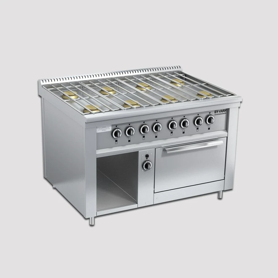 موقد غاز احترافي PRG-IIA-8M DSH "ستاندارد" سلسلة 700